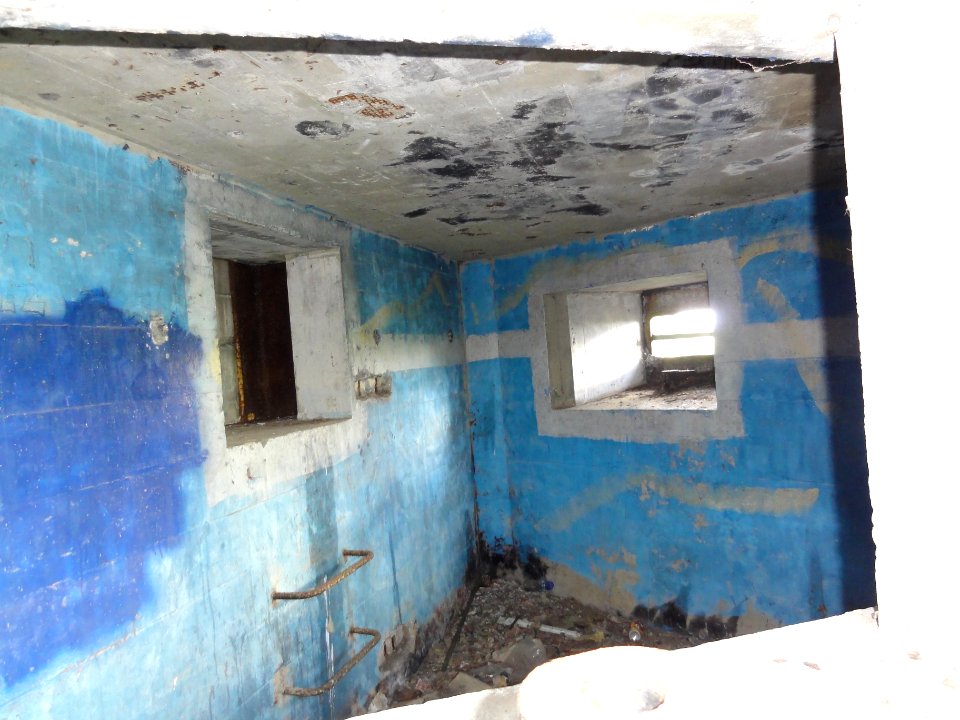 Cuijk Rijksmonument 420214 dozijn kazematten, nr 105 B interieur