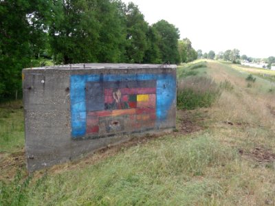 Cuijk Rijksmonument 420214 dozijn kazematten, nr 107 S