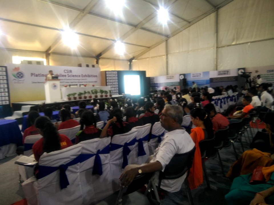 CSIR platinum jubliee science exhibition