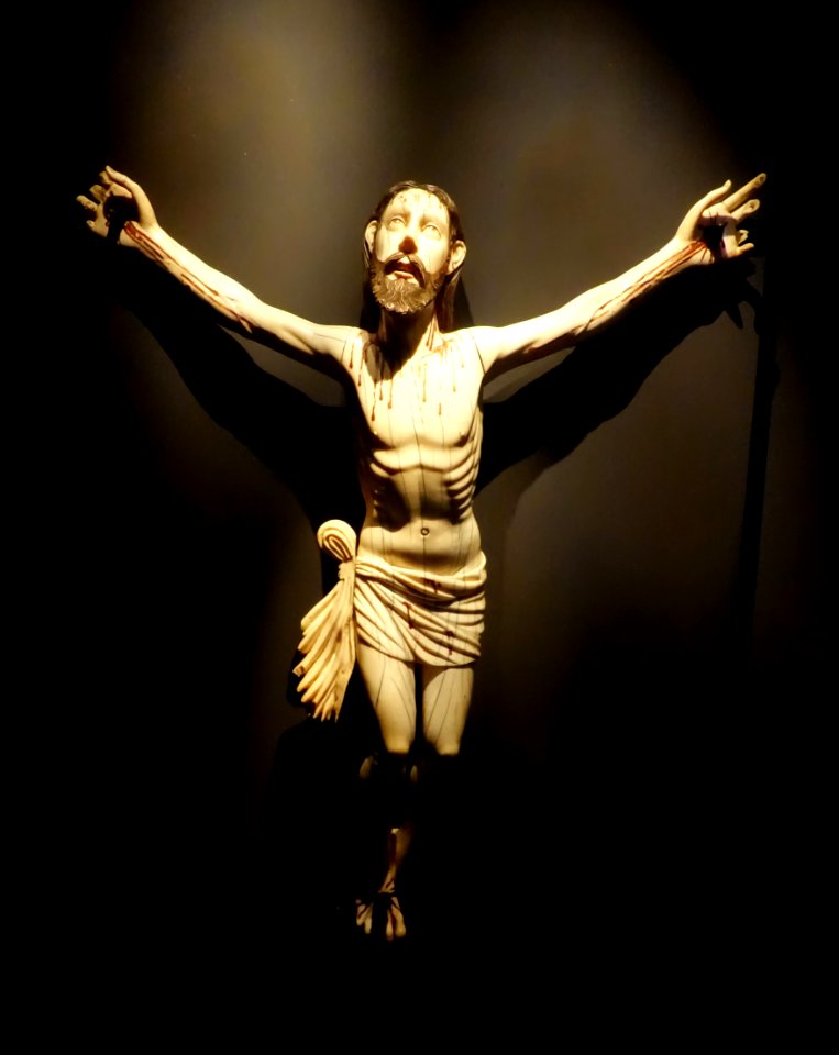Crucifix, Sri Lanka, 17th century - Museu Nacional de Machado de Castro - Coimbra, Portugal - DSC00248