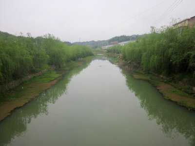 Chu River in Qingshanqiao Town of Ningxiang, Hunan, China, 10 April 2019, Picture1