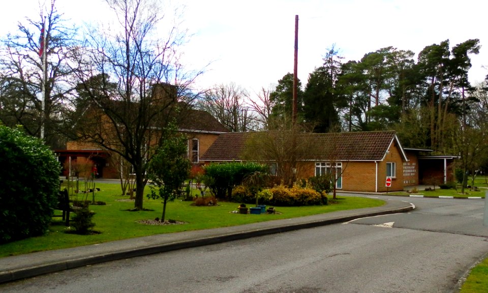 Crawley Crematorium, Forge Wood, Balcombe Road, Pound Hill (February 2013)