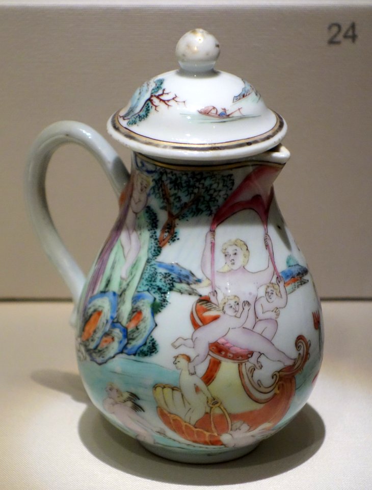 Chinese export porcelain - Chazen Museum of Art - DSC02323