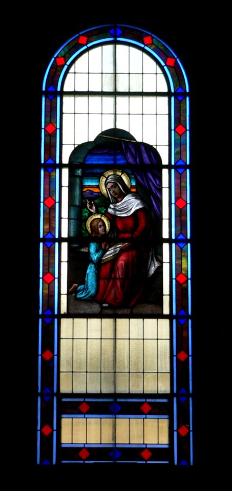 Crofton, NE St. Rose of Lima S wall window 5 of 5