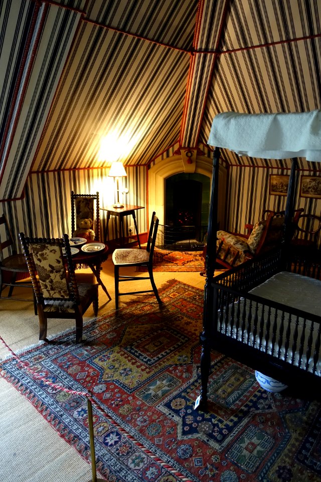 Child's tent room - Kingston Lacy - Dorset, England - DSC03663