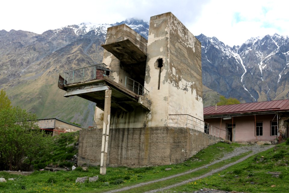 Cable Car Station – Stephantsminda – 01
