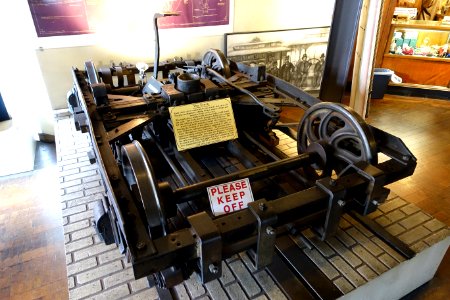 Cable car truck - San Francisco Cable Car Museum - San Francisco, CA - DSC03999