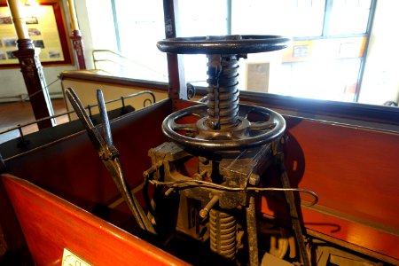 Cable car grip - San Francisco Cable Car Museum - San Francisco, CA - DSC04004