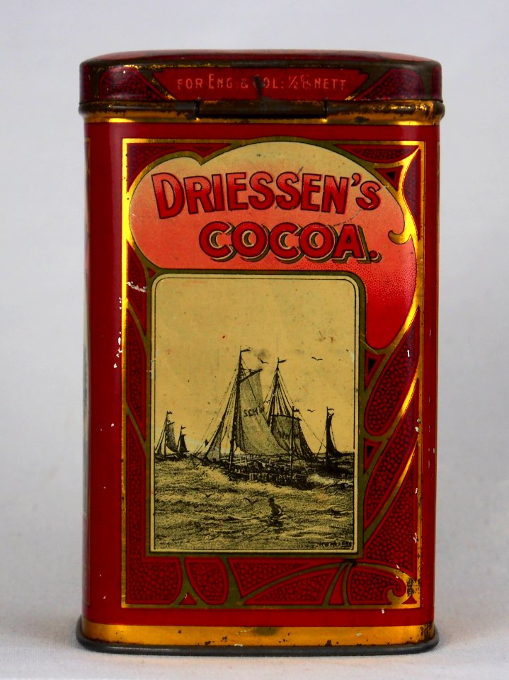 Cacao A Driessen 250gram blik, foto3