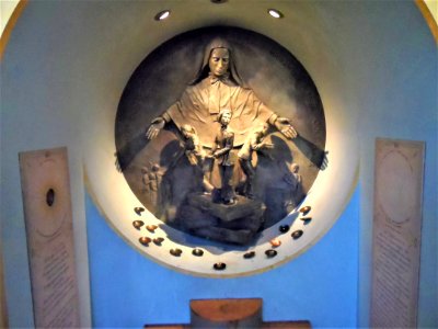 Cabrini statue in St George's Cathedral