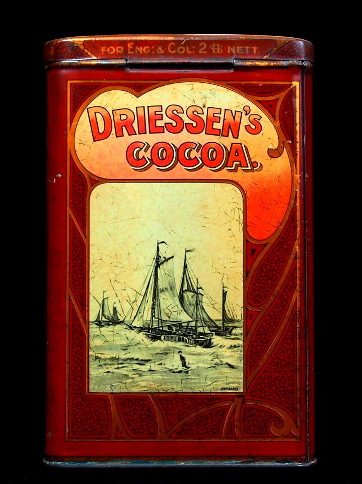 Cacao A Driessen 1Kg blik, foto5