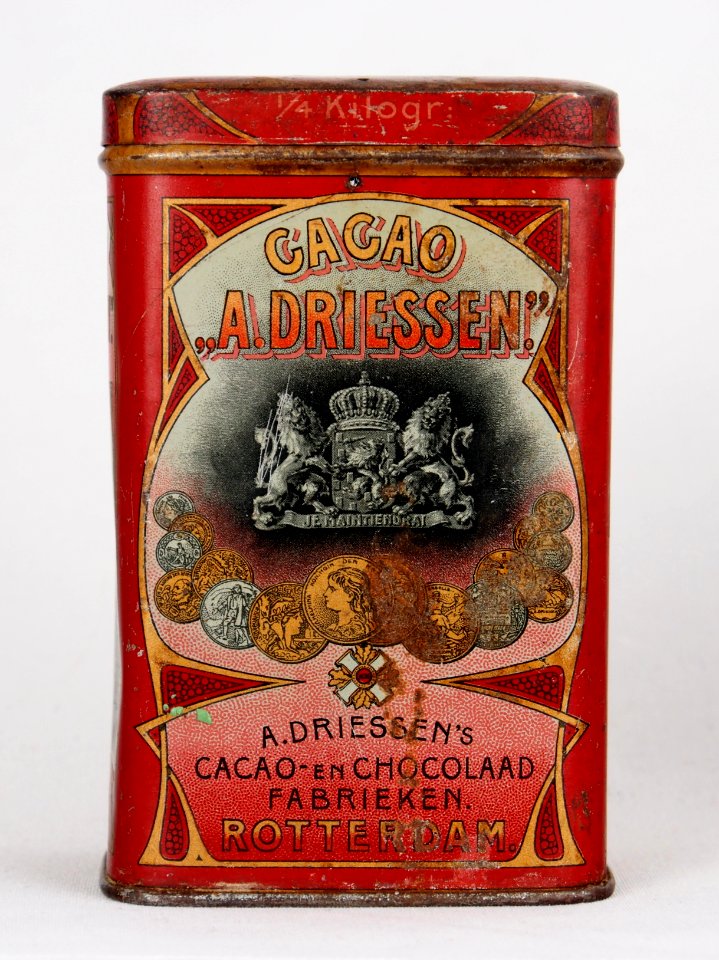 Cacao A Driessen 0,25Kg blik, foto3