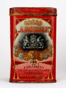 Cacao A Driessen 0,25Kg blik, foto3