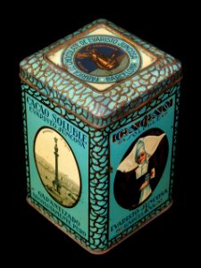 Cacao Evarsto Juncosa tin, pictuers of Barcelona, photo7