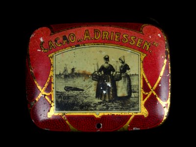Cacao A Driessen 250gram blik, foto5