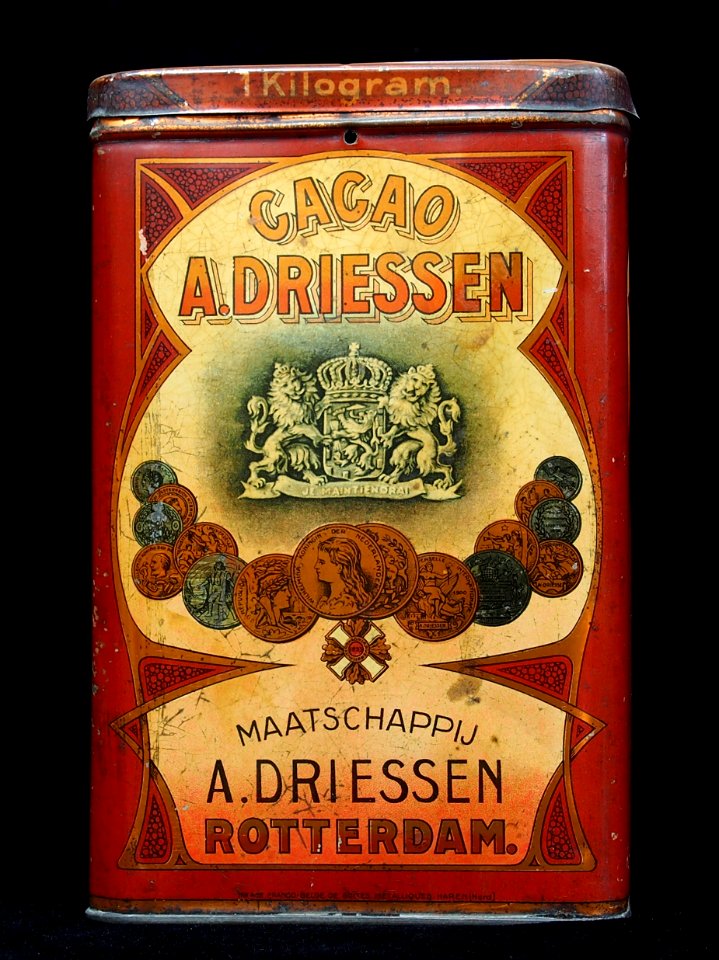 Cacao A Driessen 1Kg blik, foto3