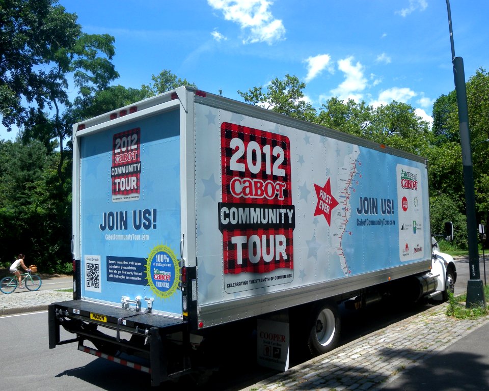 Cabot Community Tour 2012 truck CP jeh