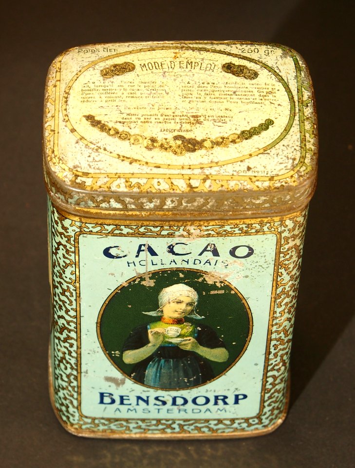 Cacao Hollandais, Bensdorp Amsterdam blik pic4