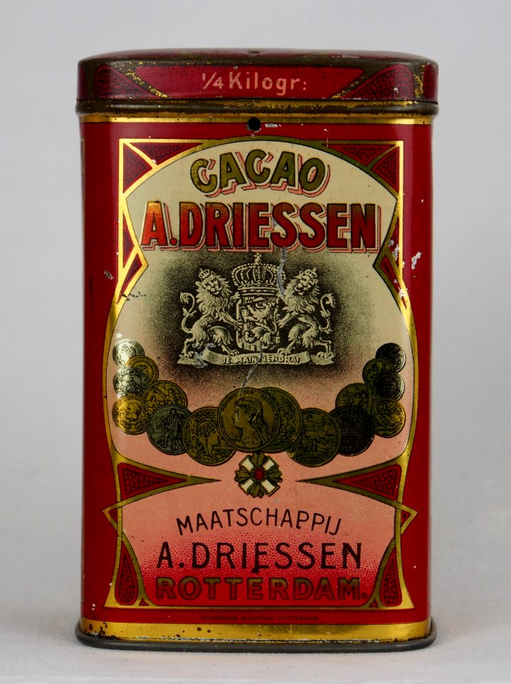 Cacao A Driessen 250gram blik, foto1