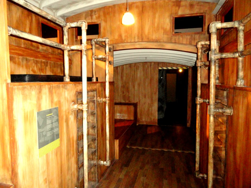Caboose interior - KC Rail Experience - Kansas City, MO - DSC07845