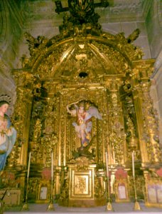 Caceres - Catedral, interiores, Capilla de San Miguel 1