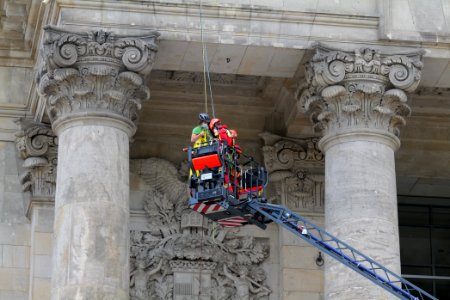 Coal law protest Greenpeace banner Reichstag Berlin 2020-07-03 89