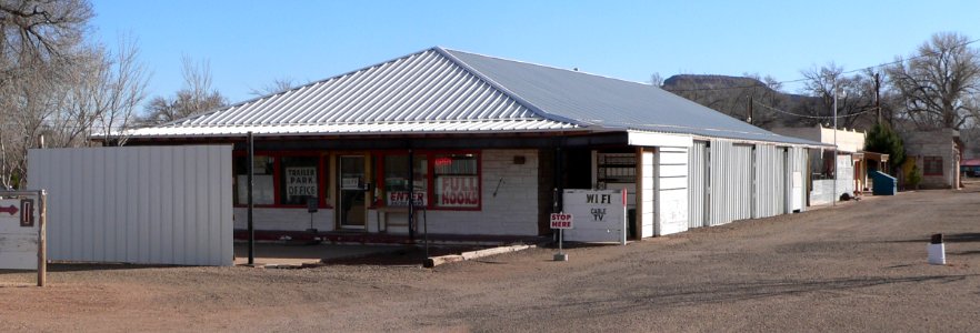 Cactus RV Park (Tucumcari, NM) office from NW