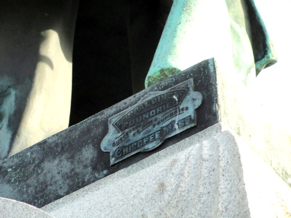 Civil War Memorial foundry marker - East Douglas, Massachusetts - DSC02761