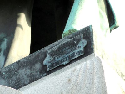 Civil War Memorial foundry marker - East Douglas, Massachusetts - DSC02761