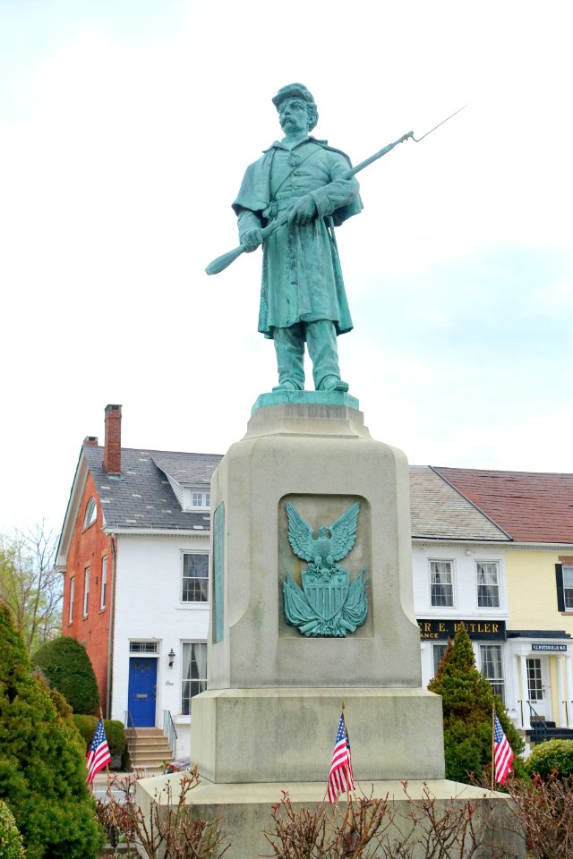 Civil War Memorial by Melzar Hunt Mosman - Westfield, Massachusetts- DSC02318