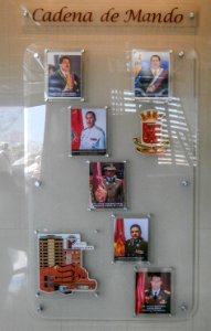Cadena de Mando en la Policlinica de la Guardia Nacional Bolivariana