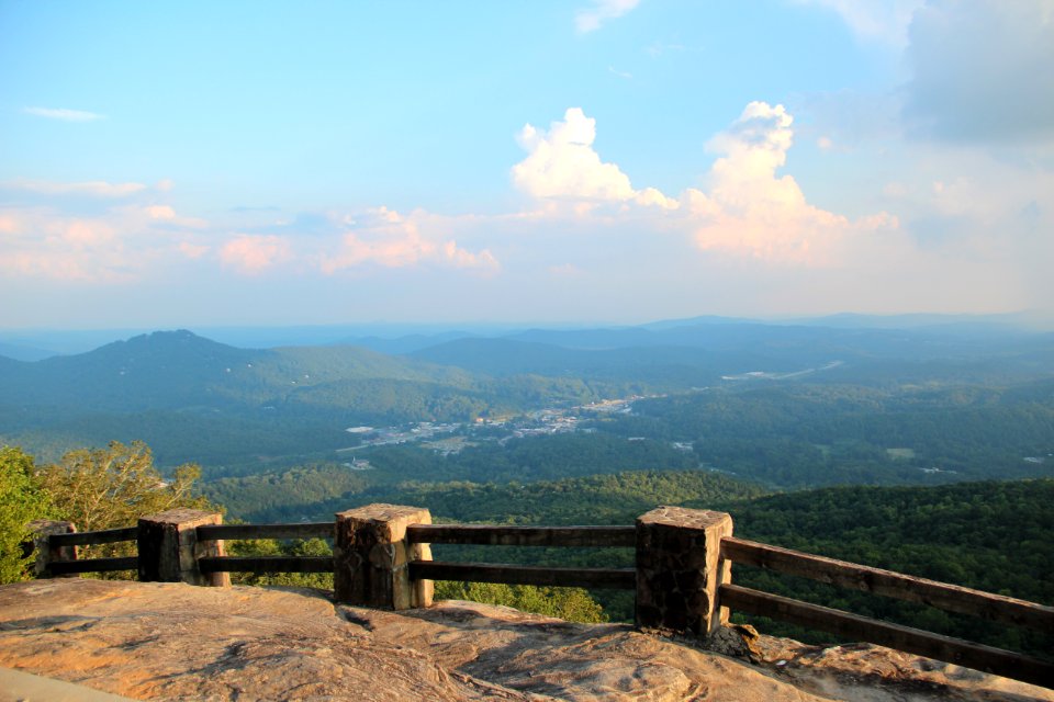 Black Rock Mountain State Park view, August 2017 1