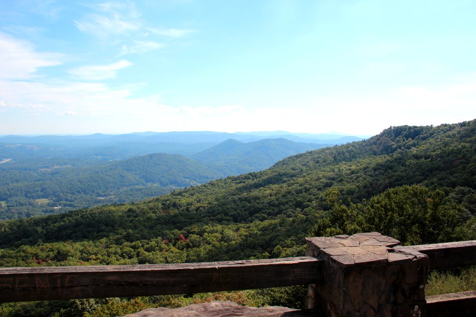 Black Rock Mountain view, September 2015