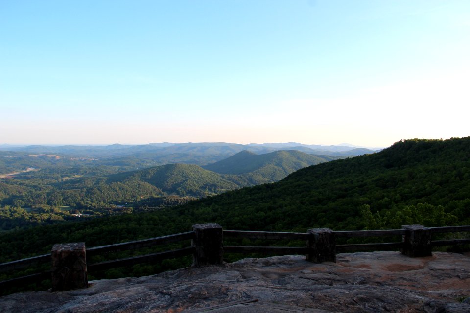 Black Rock Mountain State Park view 2013
