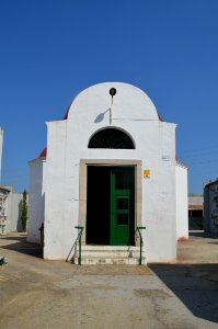 Blanes, Cementiri Municipal, Friedhofskapelle, Front