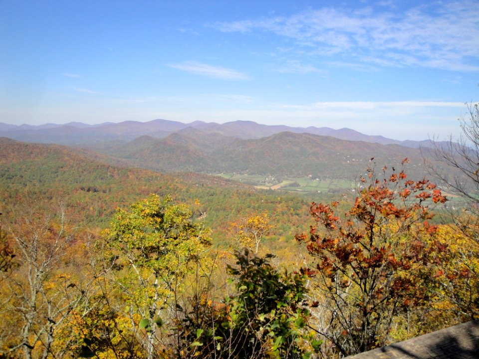 Black Rock Mountain View From Top