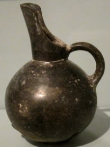 Black potterty ewer from Anatolia, c. 2000 BCE, Honolulu Academy of Arts
