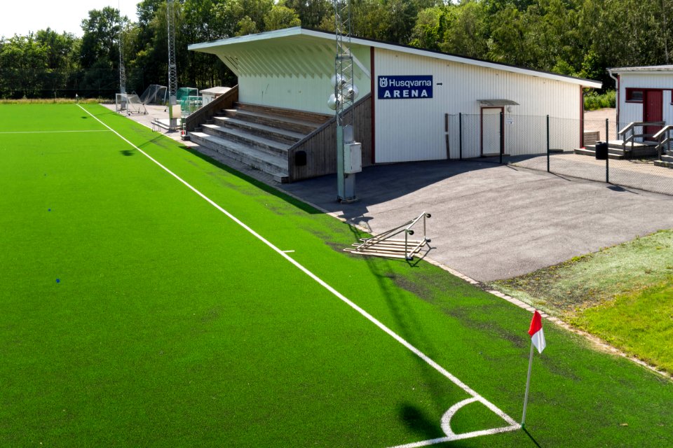 Bleachers at Brastad arena 7