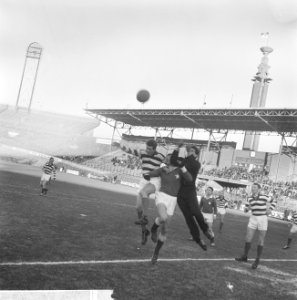 Blauw-Wit tegen MVV 1-2, speelmoment, Bestanddeelnr 914-6421