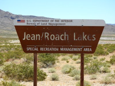 BLM Sign Near Jean Lake