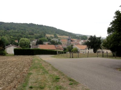 Blercourt (Nixéville-Blercourt, Meuse) vue de Blercourt