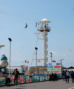 Brighton Zip Wire, Madeira Drive, Brighton (May 2018) (2)