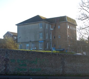 Brighton General Hospital (Jevington Building), Elm Grove, Brighton (February 2020)
