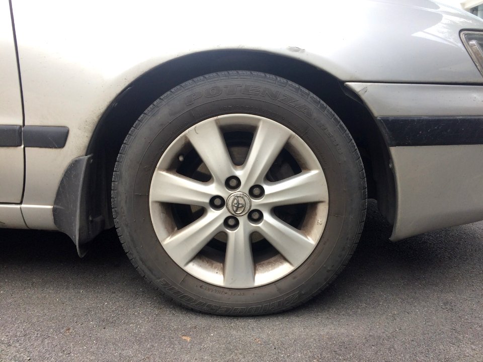 Bridgestone Potenza RE88 195 60 R15 88V (29-08-2018) in Toyota Corona