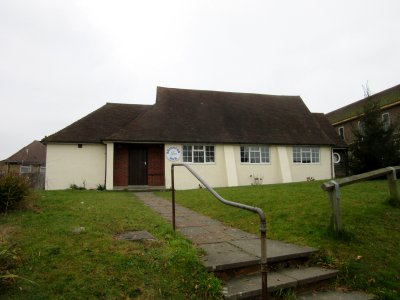 Brighton Elim Hub, next to Fountain Centre (formerly Church of Christ the King), Braybon Avenue, Patcham (December 2016)