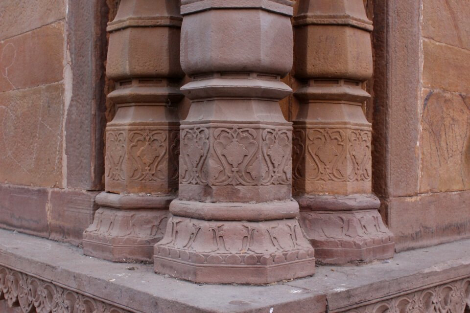 Exterior art temple