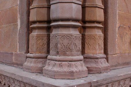 Exterior art temple