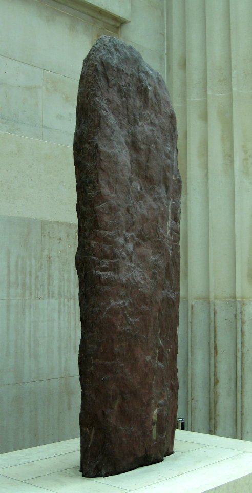 British Museum Ogham Stone 1a