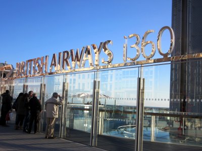 Brighton i360, King's Road, Brighton (January 2017) (Entrance)