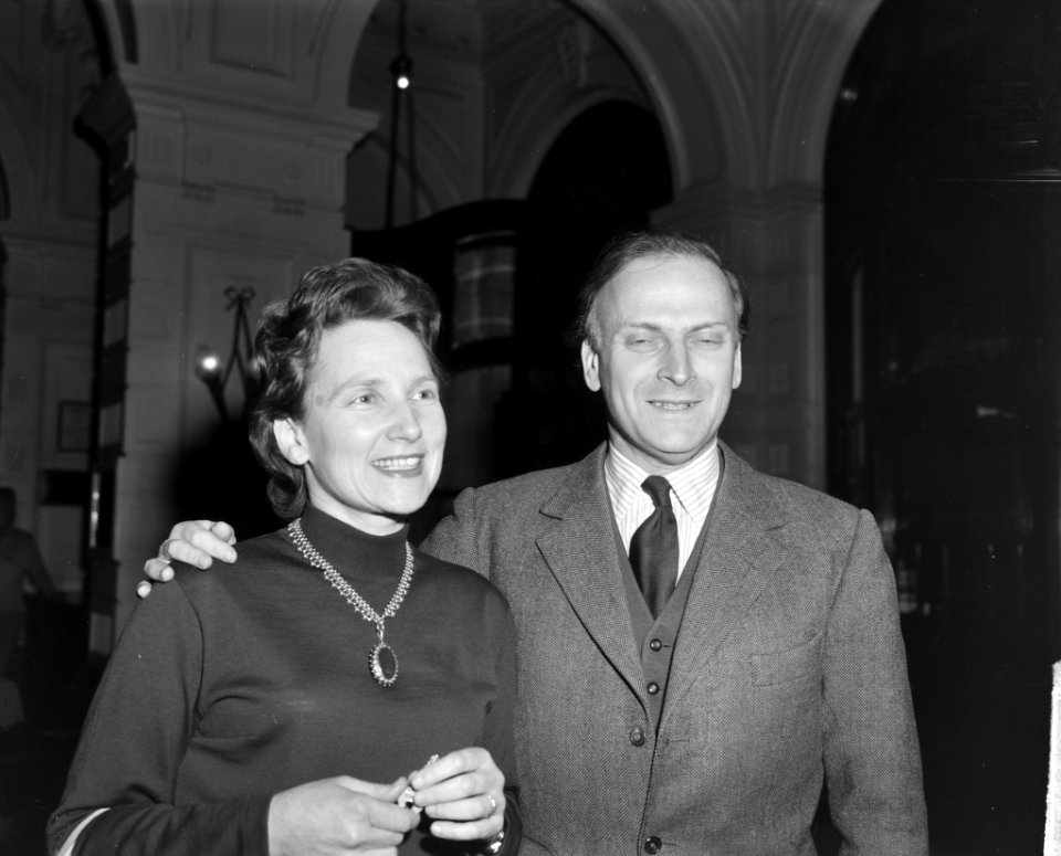 Broer en zuster Menuhin in Amsterdam voor jubileumconcert Amsterdams Concertgebo, Bestanddeelnr 914-9910